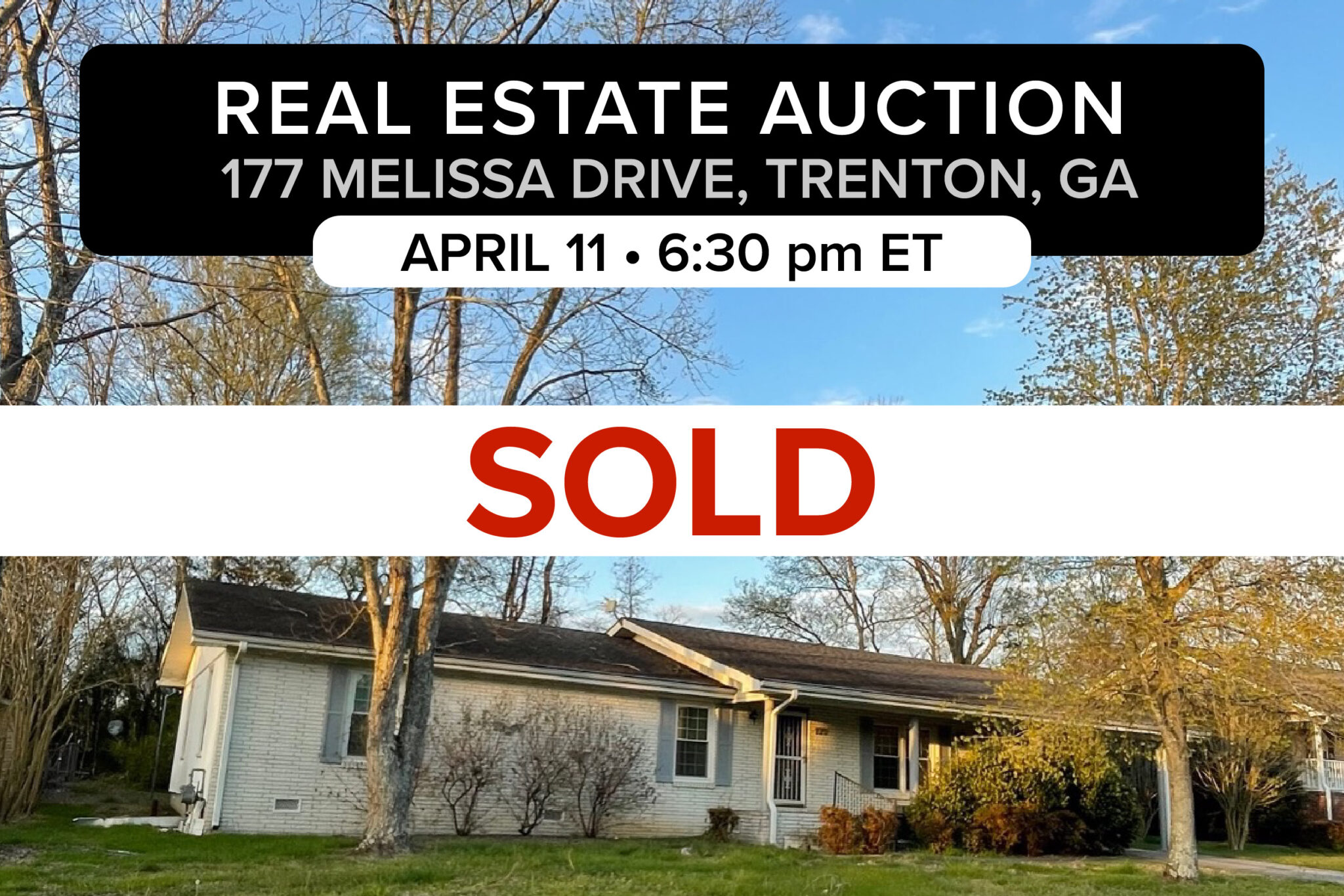 SOLD 177 Melissa Dr Trenton GA Real Estate + Personal Property