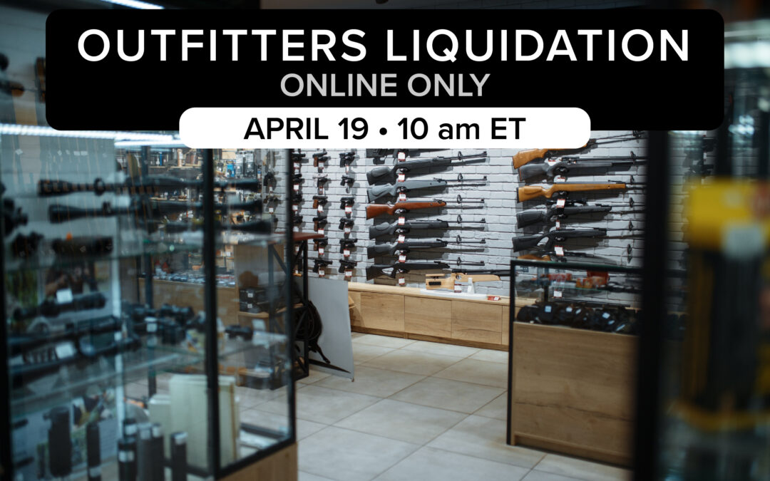 Outfitter Liquidation Auction | April 19
