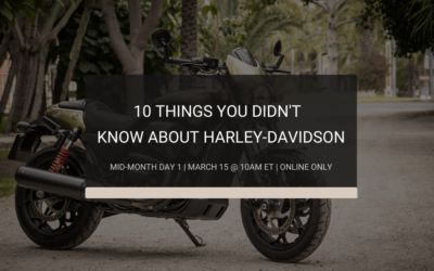 10 Things You Didn’t Know About Harley Davidson