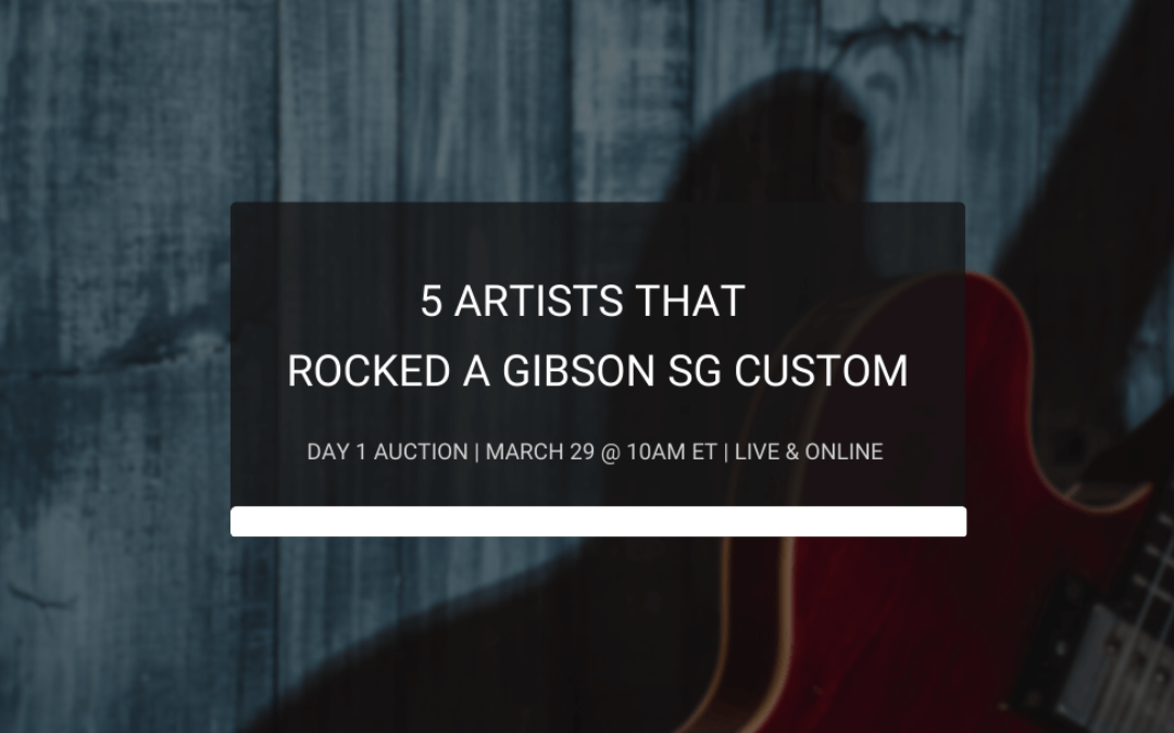 5 Artists That Rocked a Gibson SG