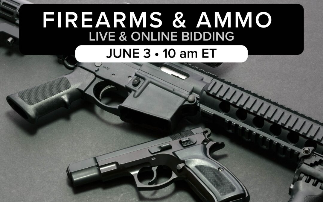 Firearms, Ammo, & Accessories Auction | June 3