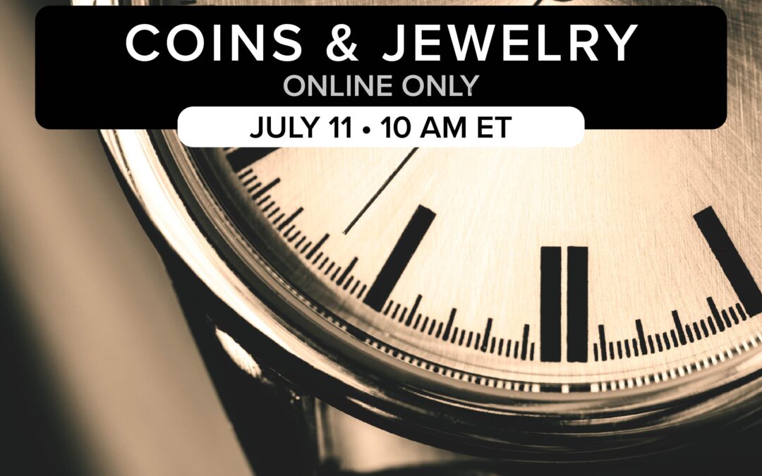 Coins, Jewelry, & Collectibles Auction | July 11