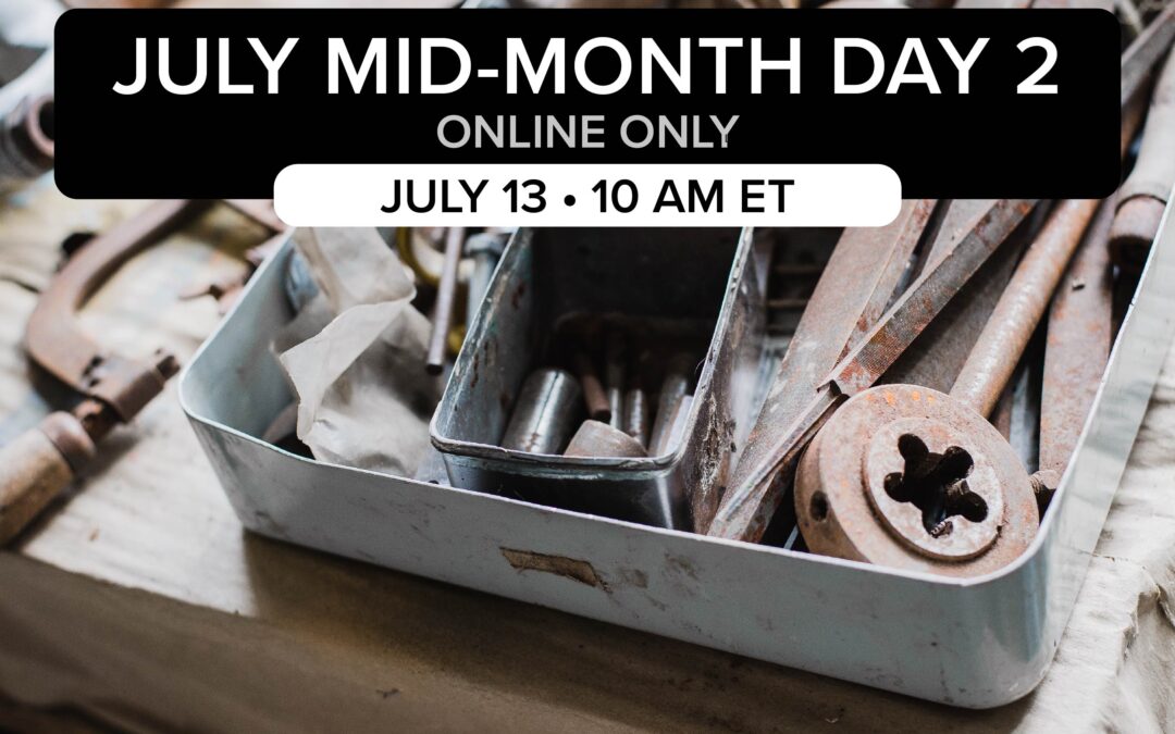 July Mid-Month Day 2 Auction | July 13