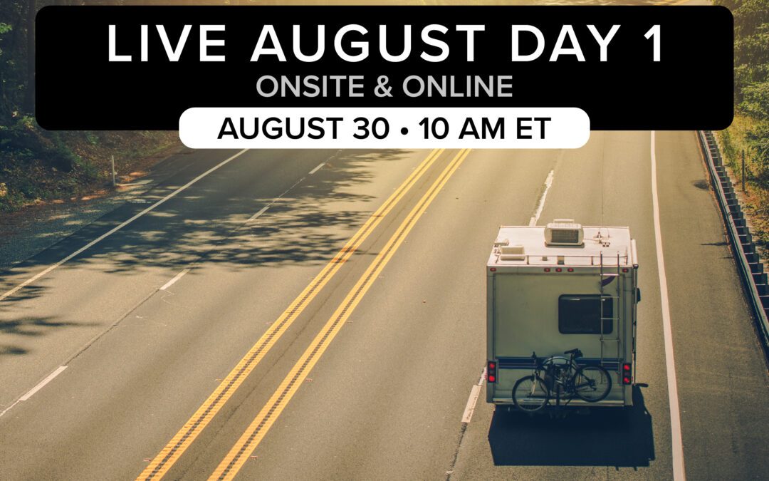 August Monthly Day 1 Auction | Aug. 30