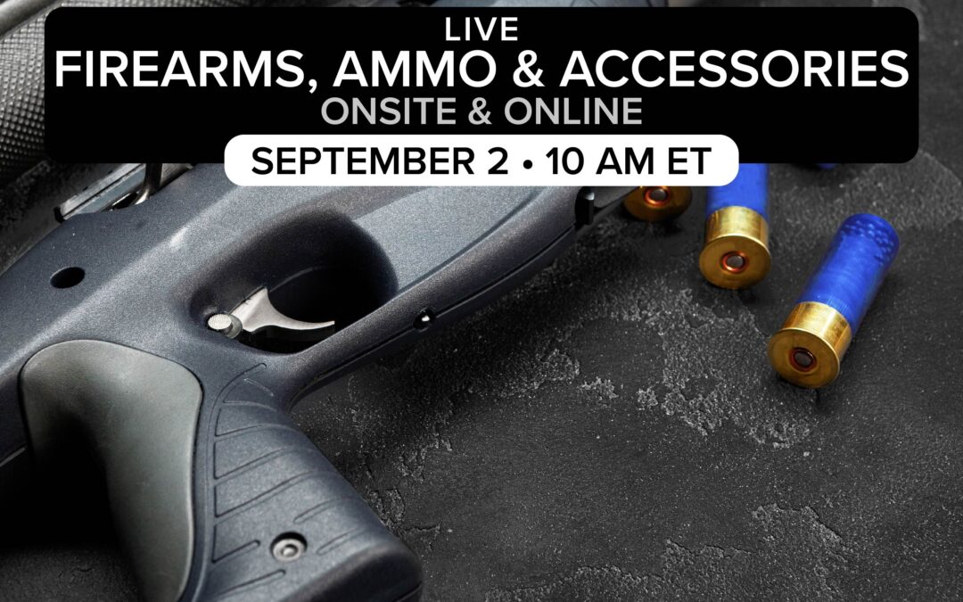 Firearms, Ammo, & Accessories Auction | Sept. 2