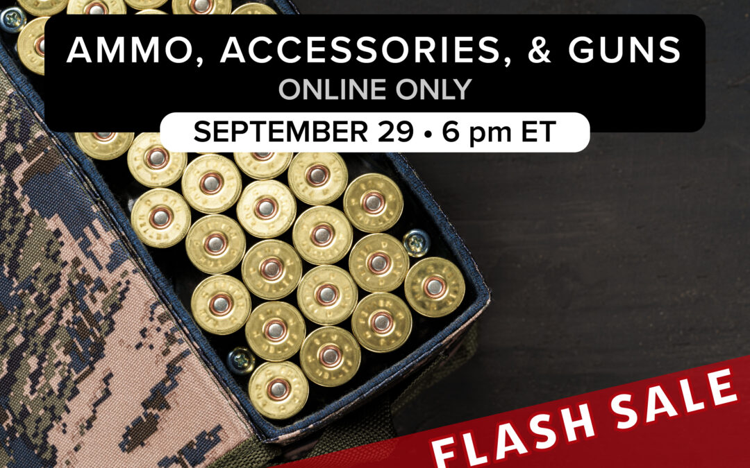 Ammo, Accessories, & Guns | September 29