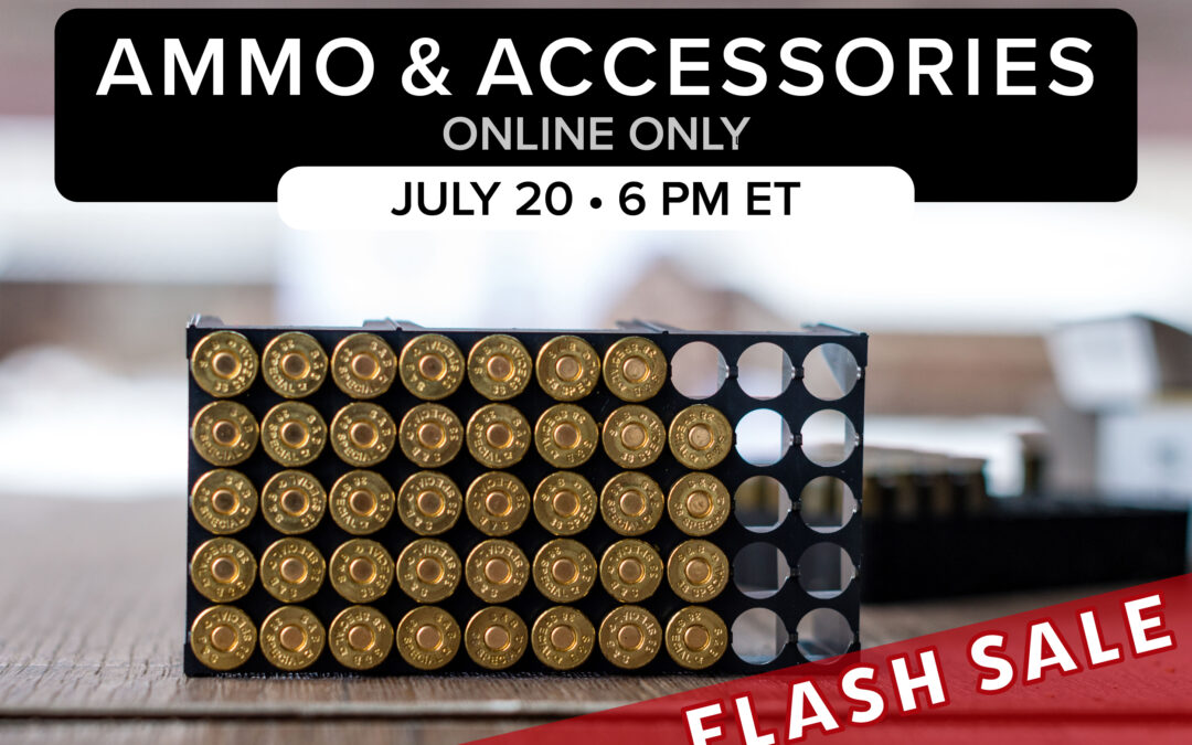 FLASH Ammo & Accessories Auction | July 20