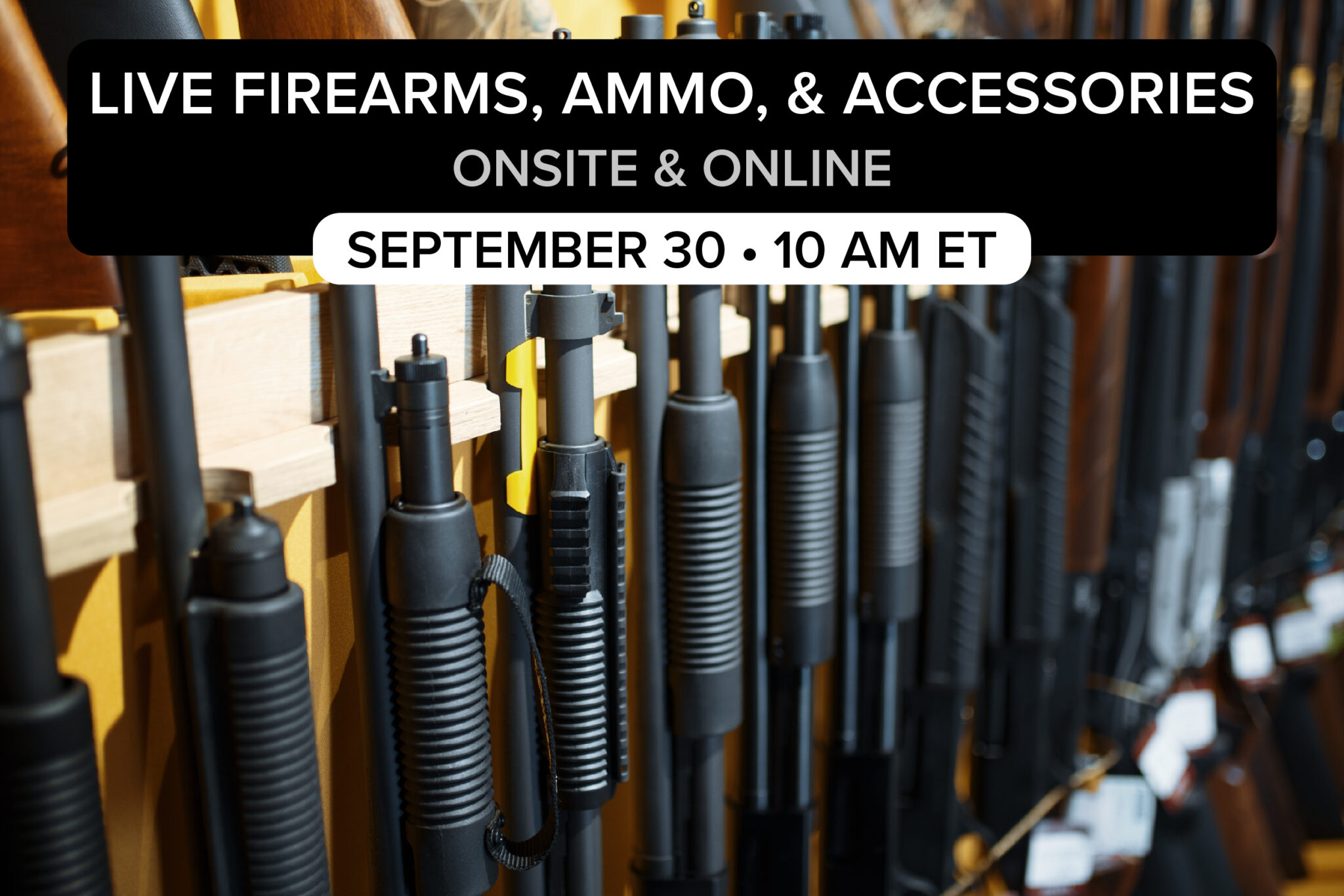 Firearms, Ammo & Accessories | September 30, 2023