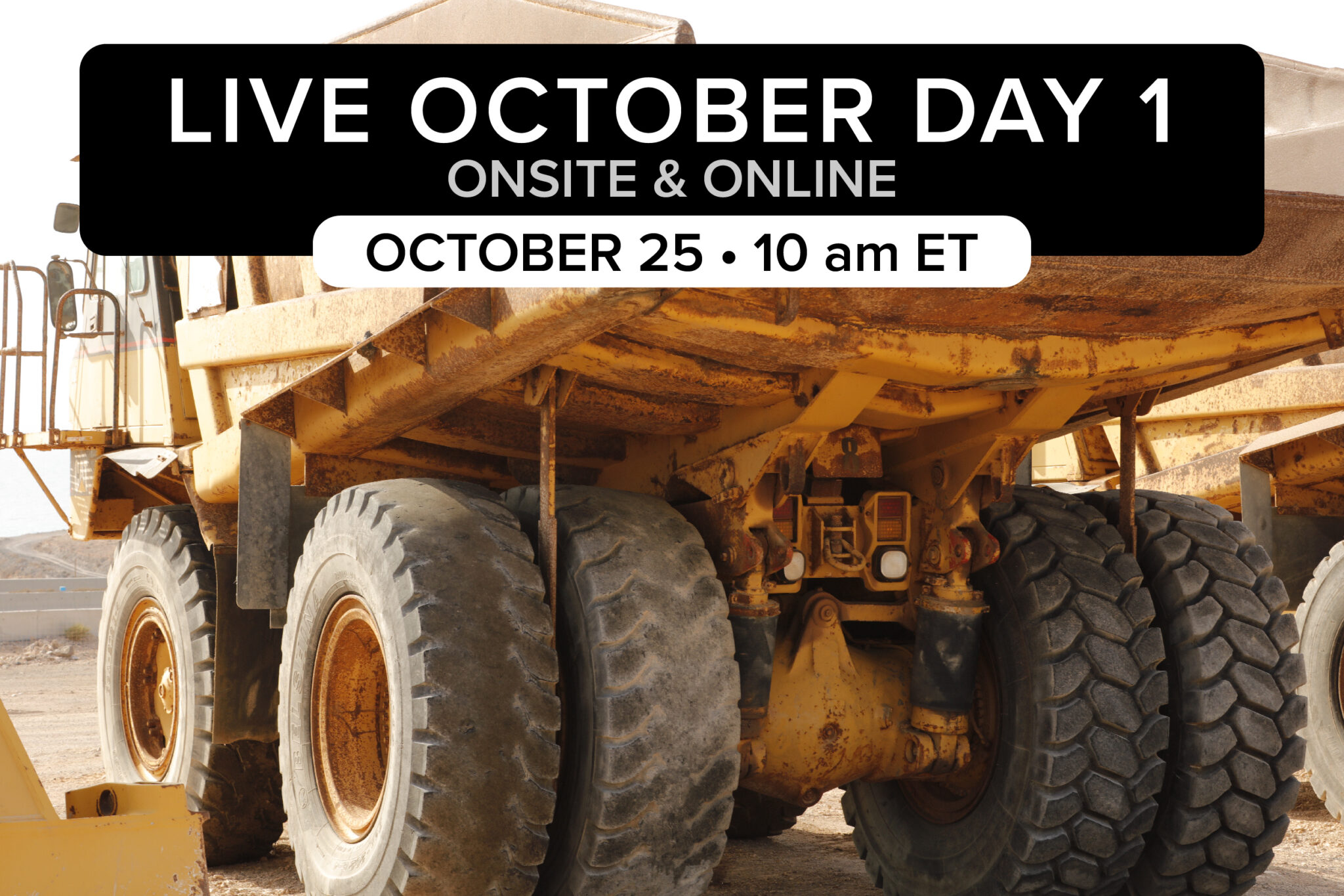 LIVE October Day 1 | October 25, 2023