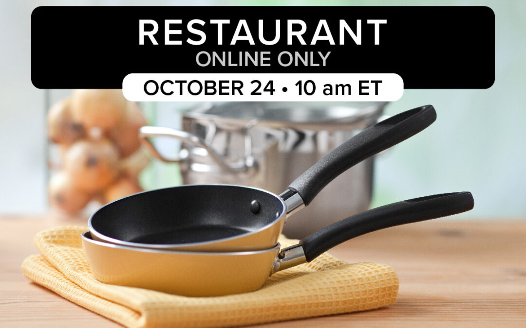 Restaurant Equipment | October 24