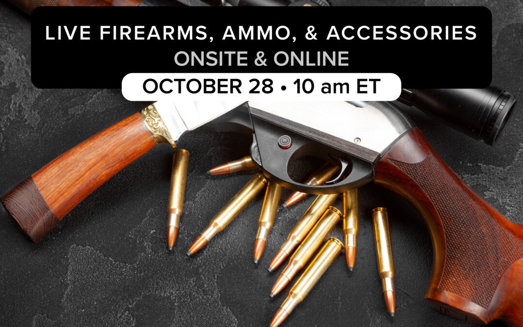 LIVE Firearms, Ammo, & Accessories Auction | Oct. 28
