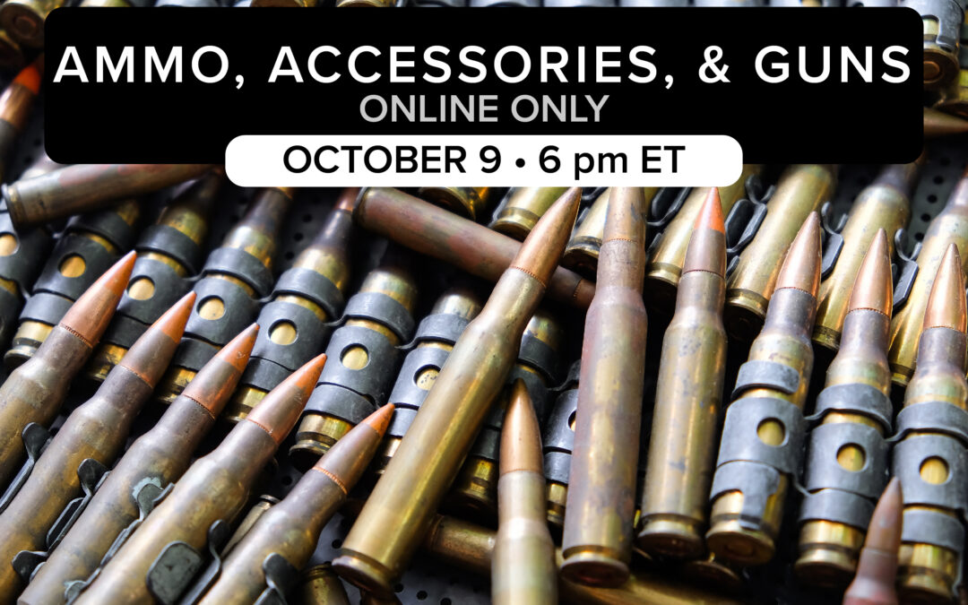 Ammo, Accessories, & Guns | October 9