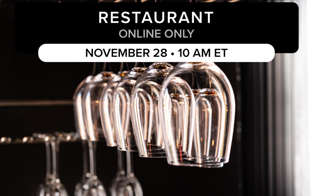 November Restaurant Equipment | November 28