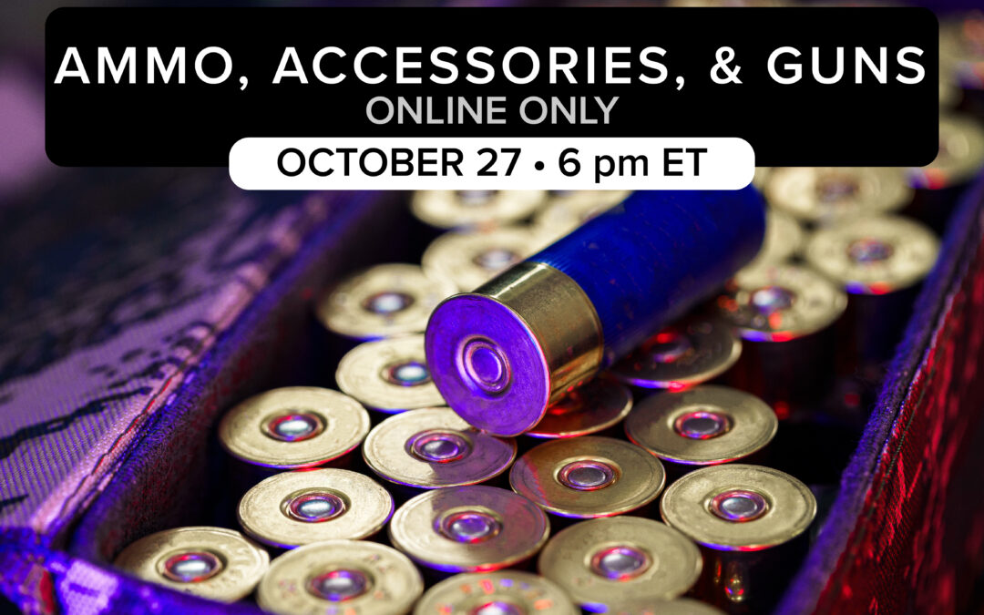 Ammo, Accessories, & Guns | October 27