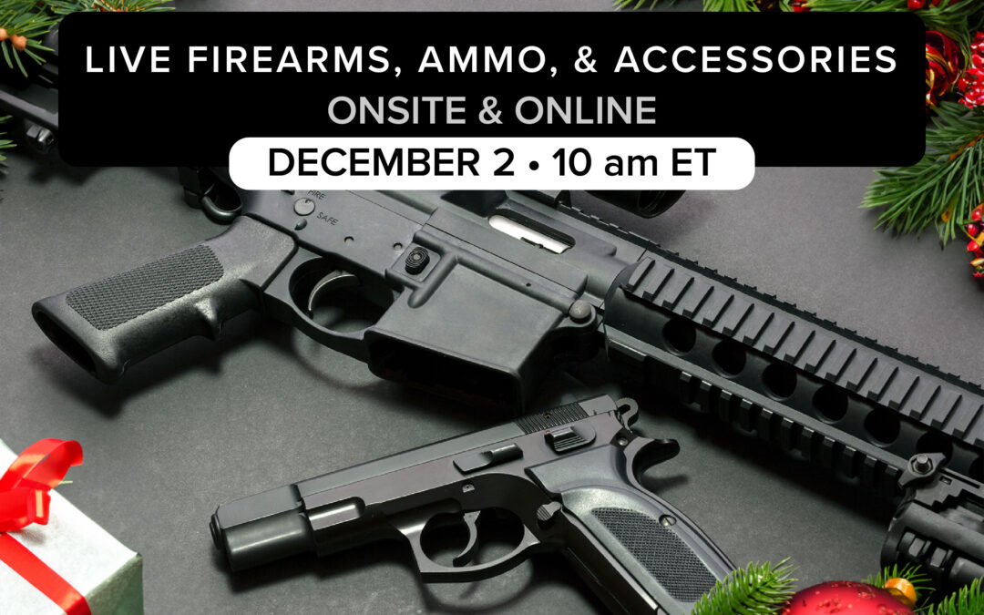 LIVE Firearms, Ammo, & Accessories | December 2
