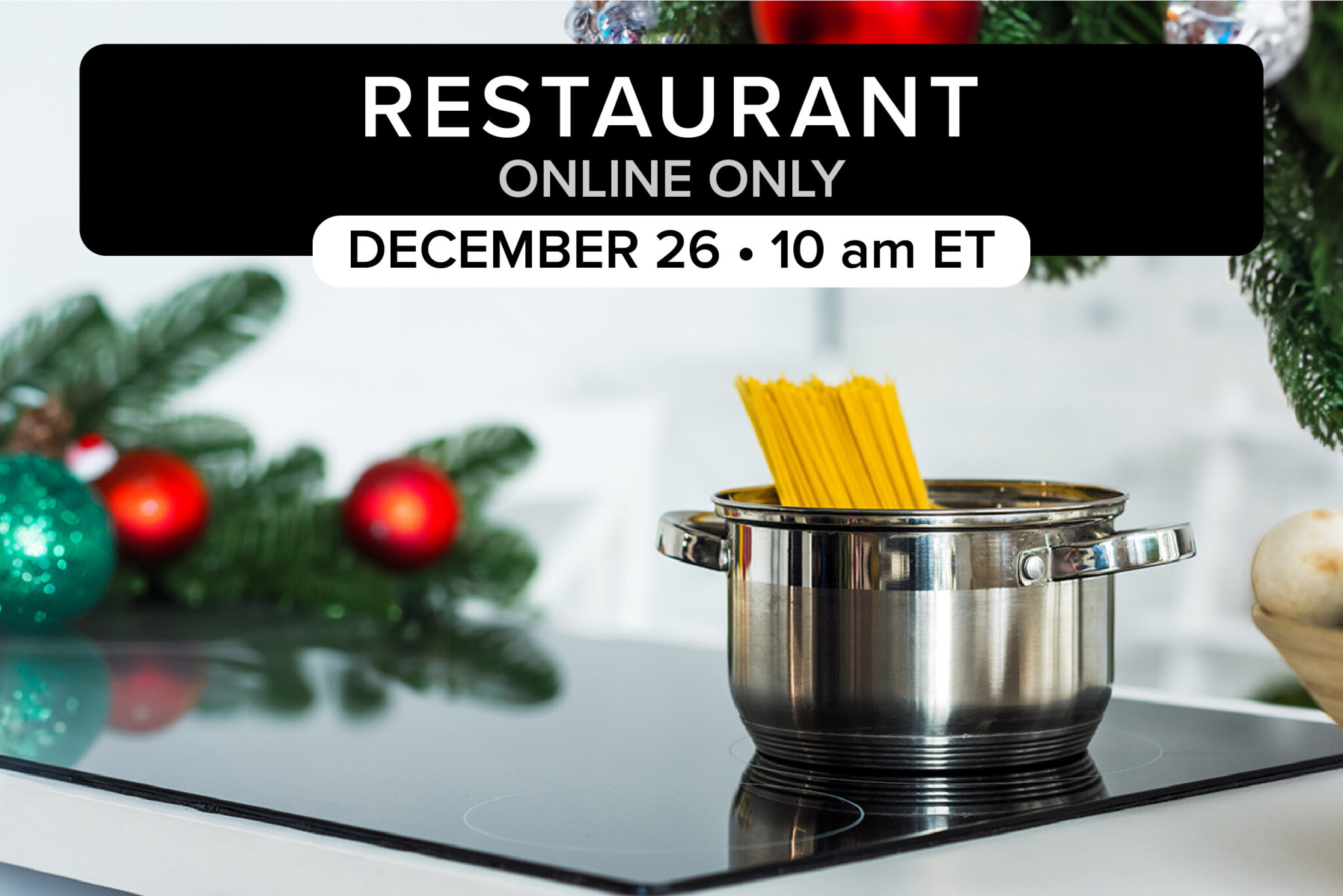 December Restaurant Equipment | December 26