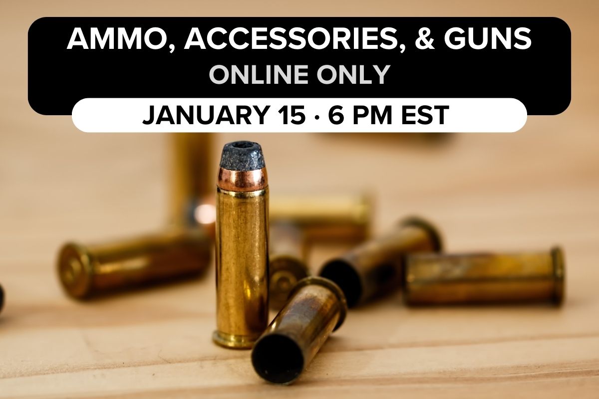 Ammo, Accessories, & Guns | January 15