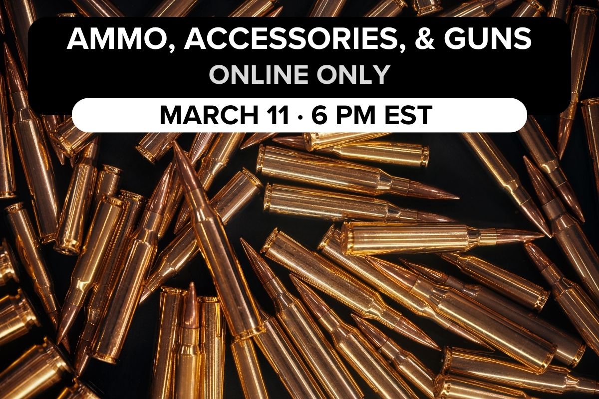 Ammo, Accessories, & Guns | March 11