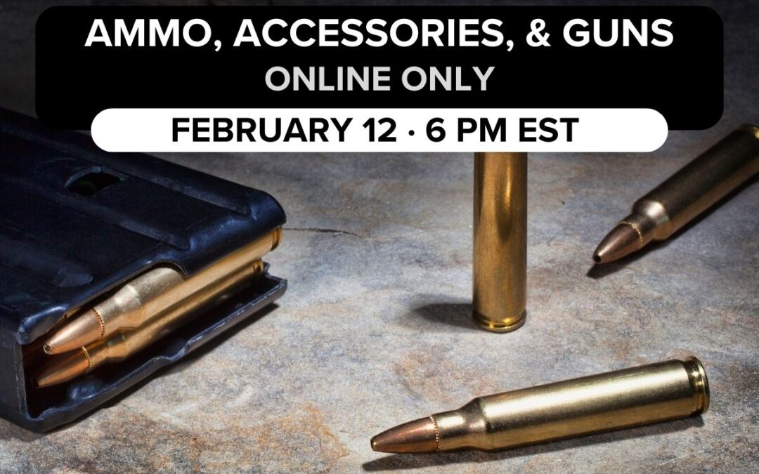 Ammo, Accessories, & Guns | February 12