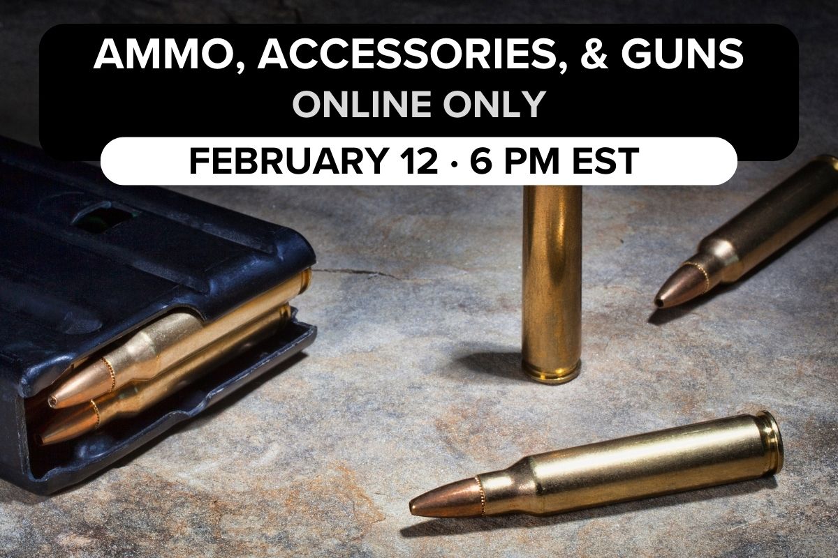 Ammo, Accessories, & Guns | February 12