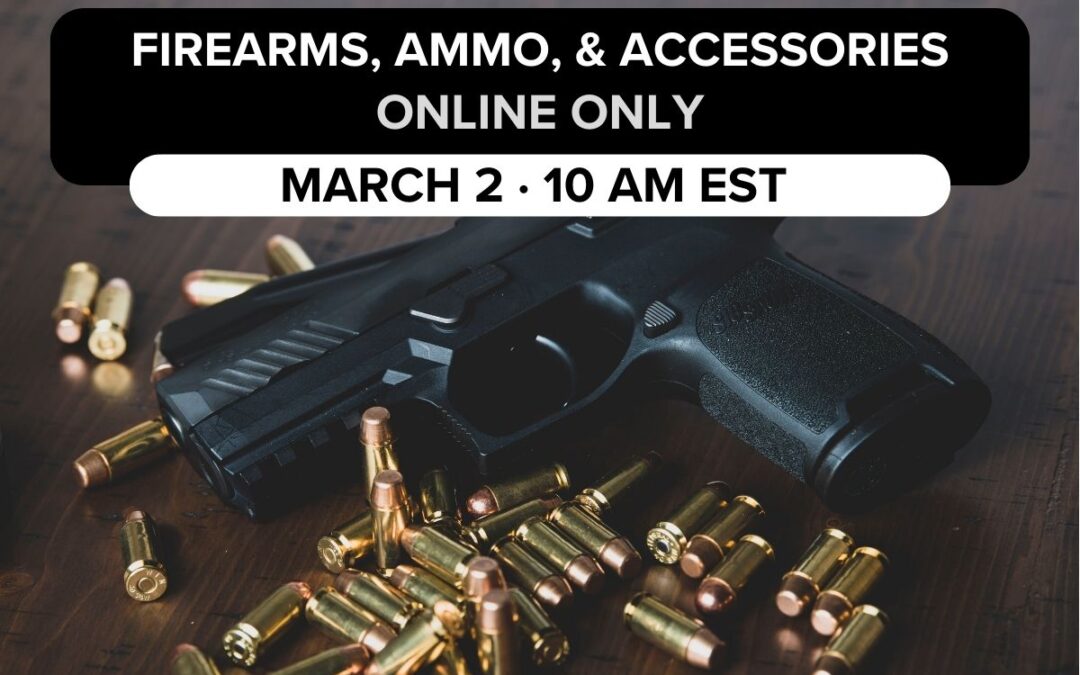 Firearms, Ammo & Accessories | March 2