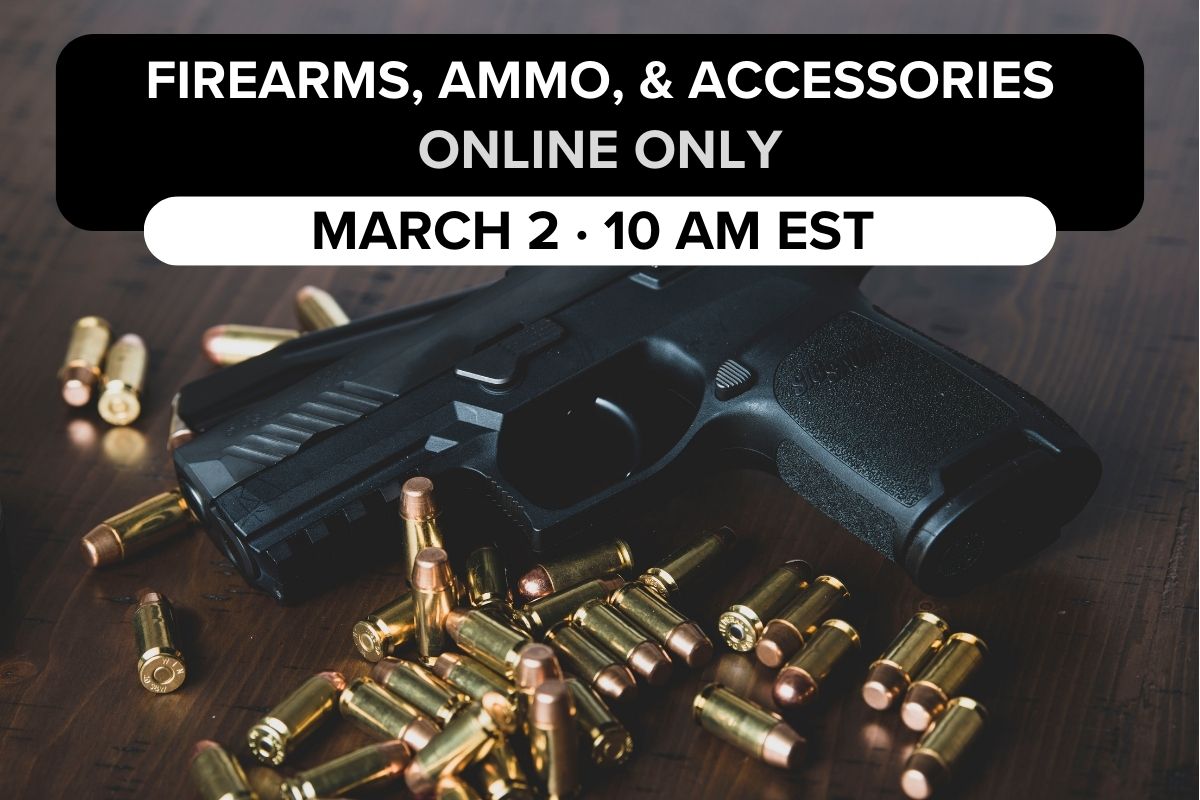 Firearms, Ammo, & Accessories | March 2