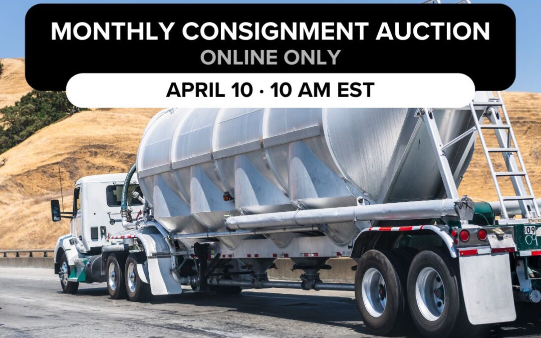Monthly Consignment Auction | April 10