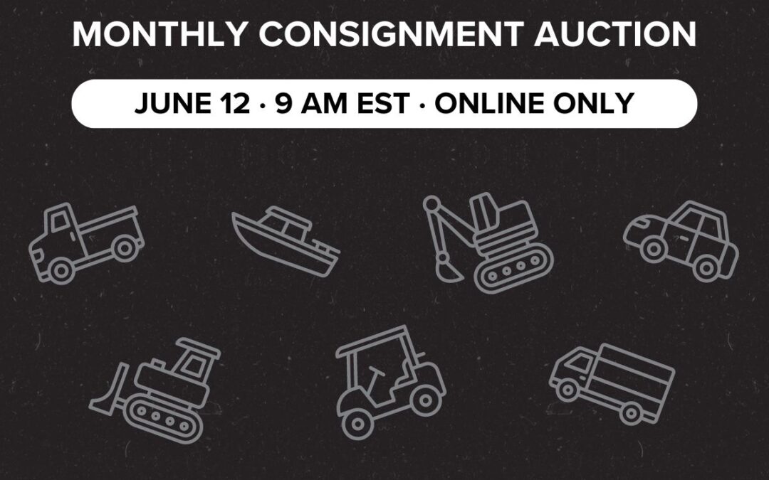 Monthly Consignment Auction | June 12