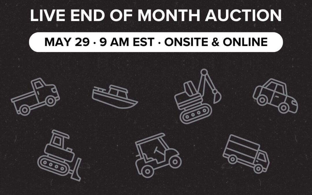 LIVE End of Month Auction Day 1 | May 29