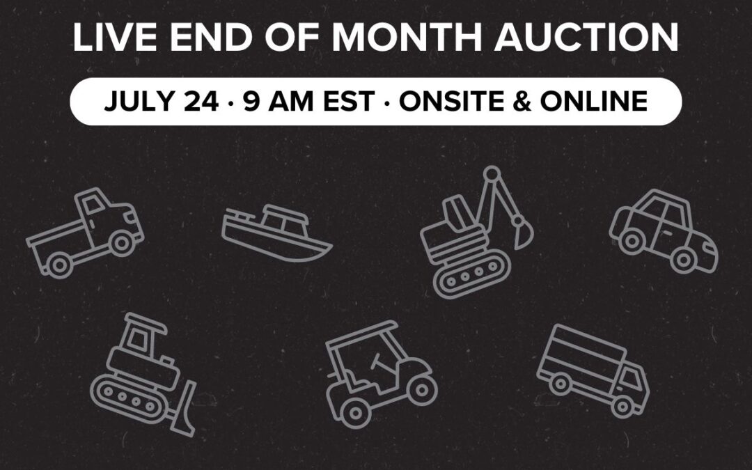 LIVE End of Month Auction | July 24