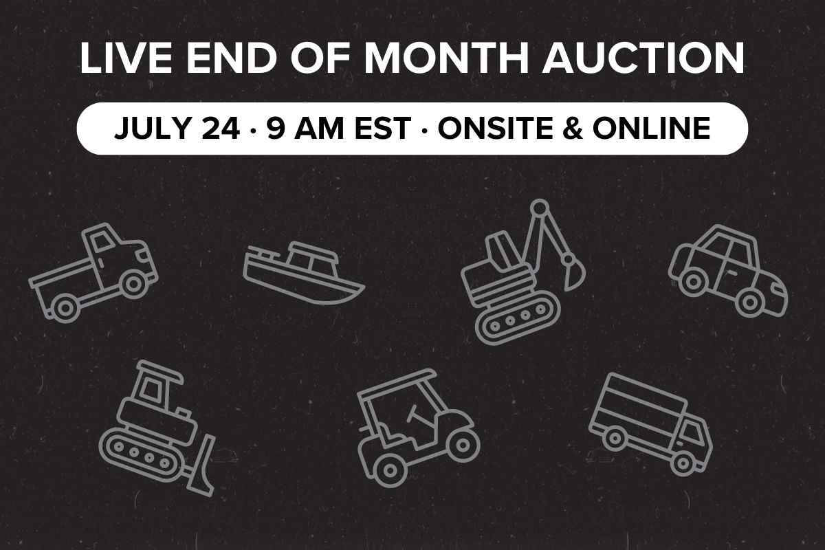 LIVE End of Month Auction | July 24