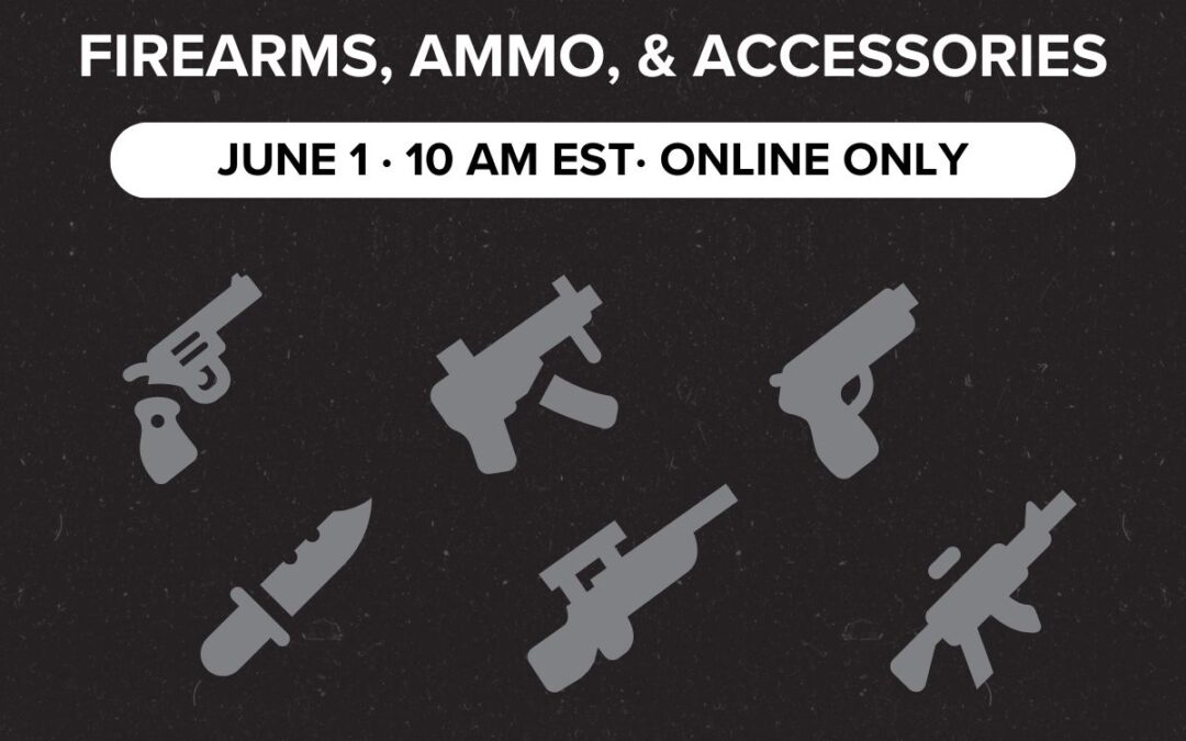 Firearms, Ammo, & Accessories | June 1