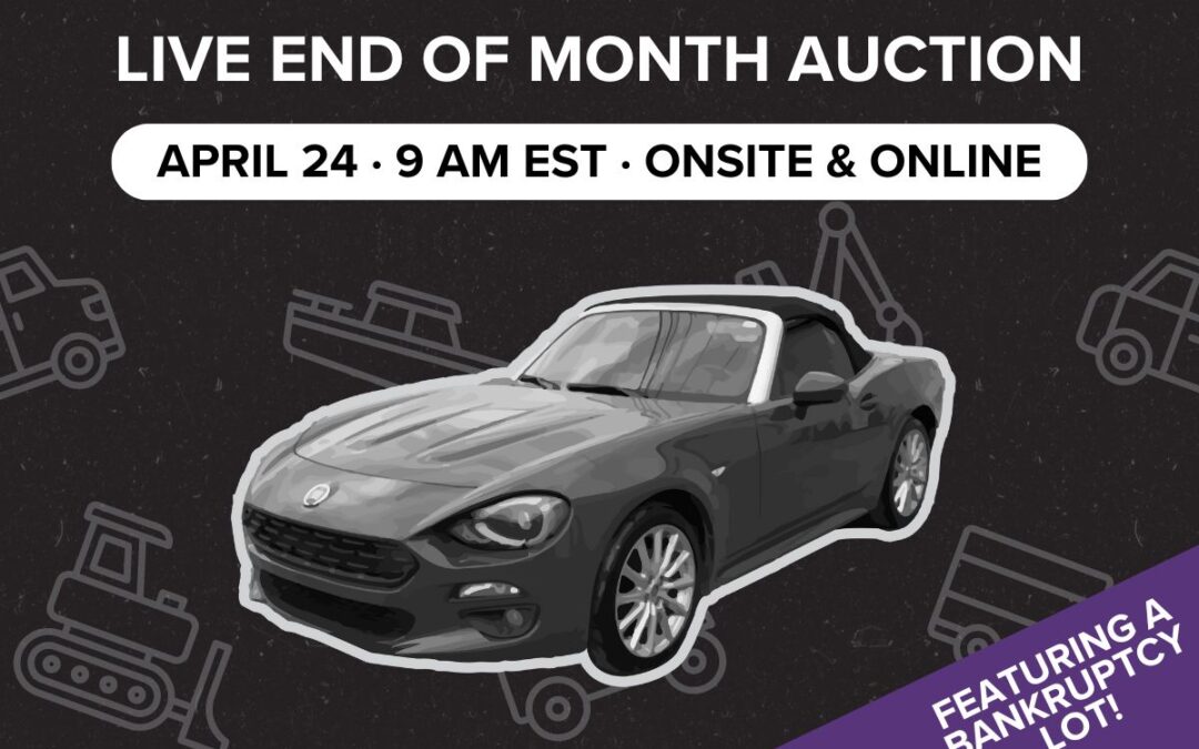LIVE End of Month Auction | April 24
