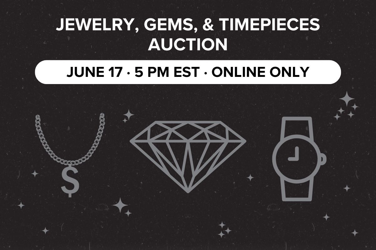 Jewelry, Gems, & Timepieces | June 17