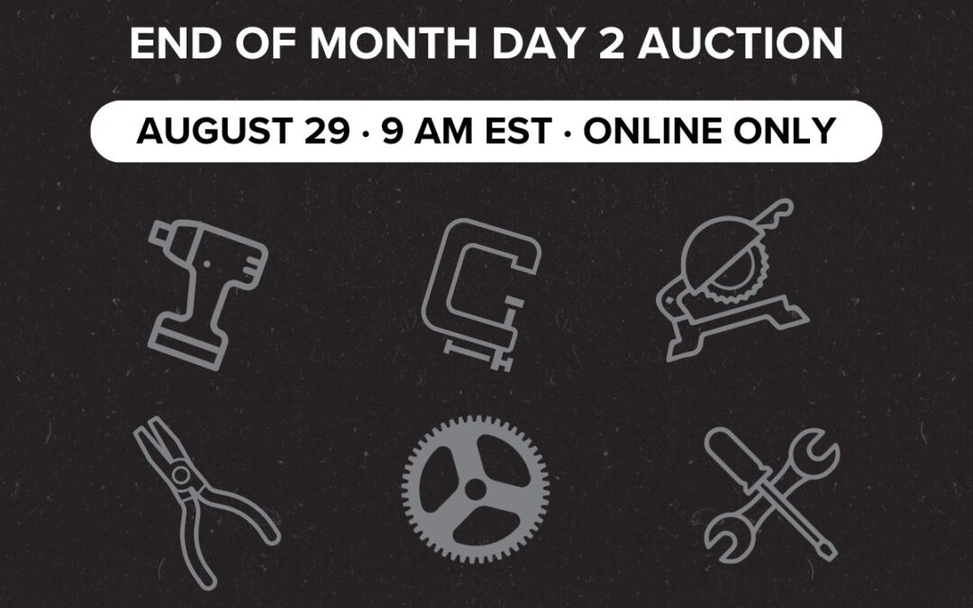 End of the Month Day 2 Auction | August 29
