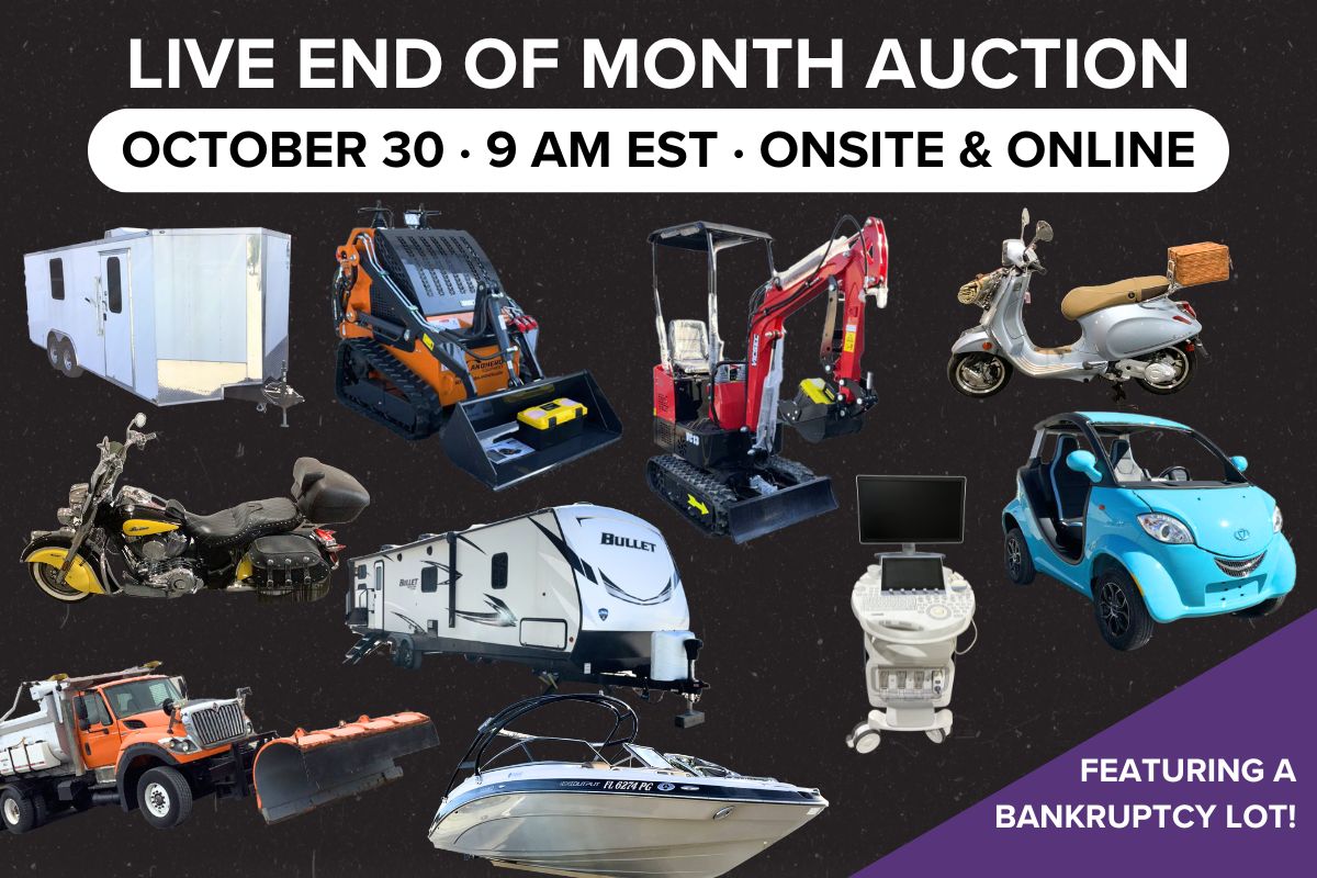 LIVE End of Month Auction | October 30