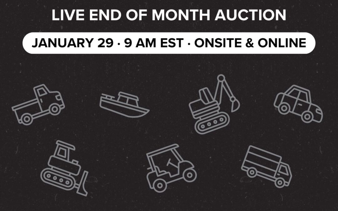 LIVE End of Month Auction | January 29