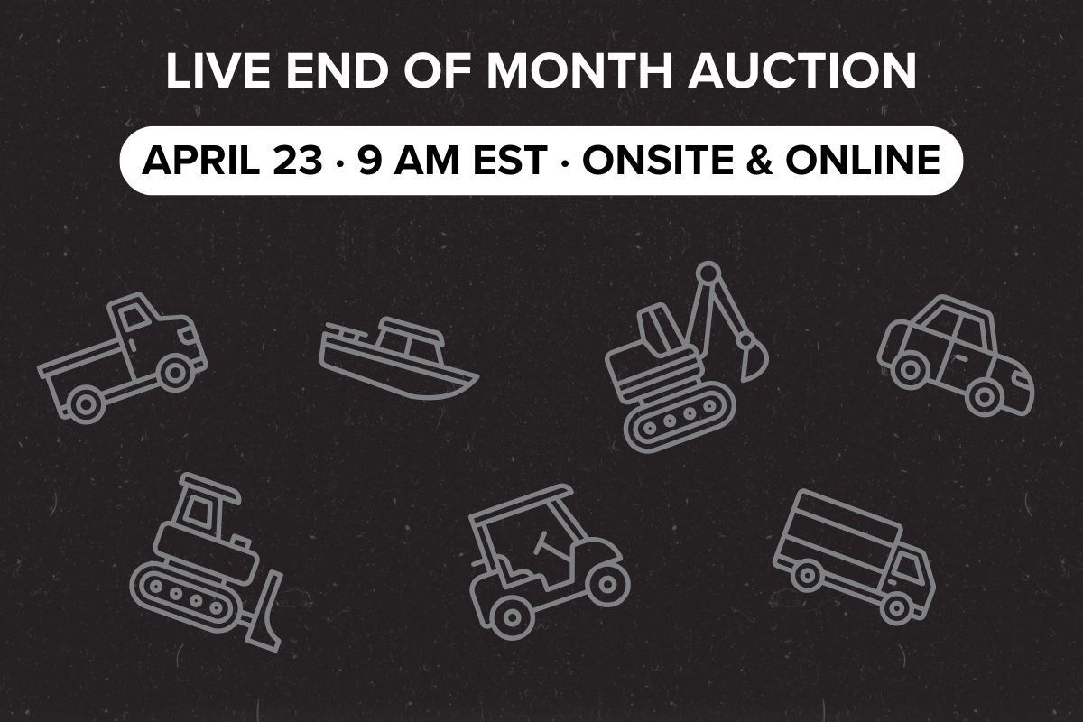 LIVE End of Month Auction | April 23