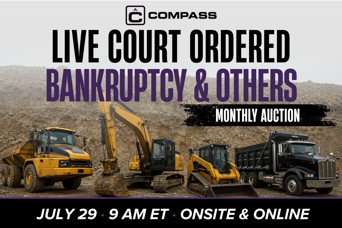 LIVE Court Ordered Bankruptcy & Others Monthly Auction| July 29